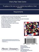 Cherry Ripe Table Centre - Quilt Pattern