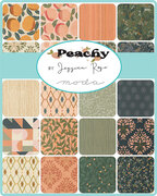 Peachy Peaches Eggshell - Quilt Fabric