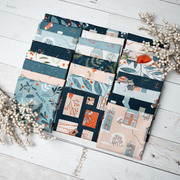 Purrfect Christmas House Bubblegum - Quilt Fabric