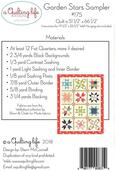 Garden Stars Sampler BOM - Quilt Pattern