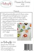 Flowers For Emma - Quilt Pattern