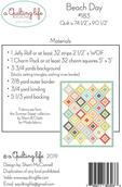 Beach Day - Quilt Pattern