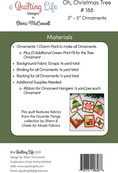 Oh, Christmas Tree - Quilt Pattern