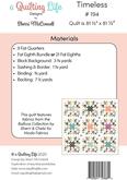 Timeless - Quilt Pattern