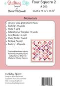 Four Square 2 - Quilt Pattern
