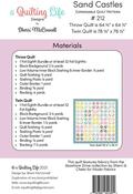 Sand Castles - Quilt Pattern