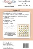 Summer House - Quilt Pattern