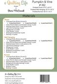 Pumpkin & Vine - Quilt Pattern