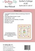 Quilter's Cottage - Quilt Pattern