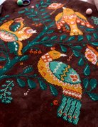 Songbirds and Berries - Cross Stitch Pattern, different perspective #1. Select this picture to zoom in