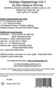 Holiday Happenings Vol 1 - Quilt Pattern