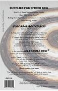 Colossal Round Rug - Quilt Pattern