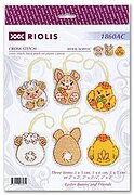 Easter Bunny and Friends - Cross Stitch Kit