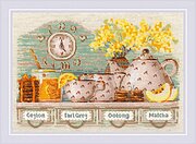 Tea Time - Cross Stitch Kit