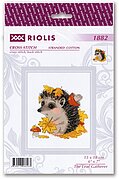 The Leaf Gatherer - Cross Stitch Kit