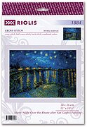 Starry Night Over the Rhone - Van Gogh - Cross Stitch Kit
