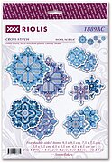 Snowflakes Christmas Ornaments - Cross Stitch Kit