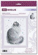 Snowy Meow - Cross Stitch Kit