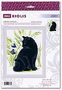 Black Cat - Cross Stitch Kit