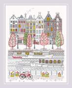 City on Water - Cross Stitch Kit