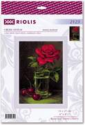 Rose and Sweet Cherry - Cross Stitch Kit