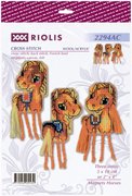 Magnets Horses - Cross Stitch Kit