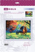 Autumn Morning - Cross Stitch Kit, different perspective #1. Select this picture to zoom in