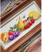 Taste of Summer - Cross Stitch Kit, different perspective #1. Select this picture to zoom in