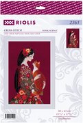 Soulmates - Cross Stitch Kit, different perspective #1. Select this picture to zoom in