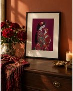 Soulmates - Cross Stitch Kit, different perspective #2. Select this picture to zoom in