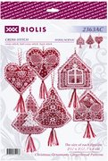 Christmas Ornaments Gingerbread - Cross Stitch Kit, different perspective #1. Select this picture to zoom in