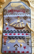 Nantucket Needlebook - Cross Stitch Pattern