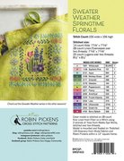 Sweater Weather Springtime Florals - Cross Stitch Pattern
