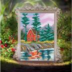 Summer Colors - Cabin - Cross Stitch Kit 