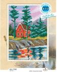 Summer Colors - Cabin - Cross Stitch Kit 