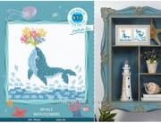 Whale With Flowers - Cross Stitch Kit
