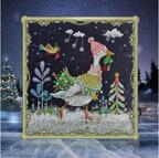 Magic Skates - Christmas Cross Stitch Kit