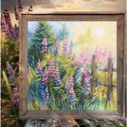 Lupine Summer - Cross Stitch Kit