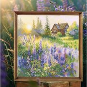 Lilac Evening - Cross Stitch Kit