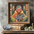 Cozy Hugs - Cross Stitch Kit