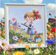 Roll Call of Flowers - Cross Stitch Kit