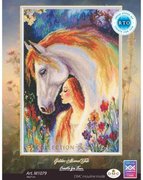 Golden-Maned Tale - Cross Stitch Kit