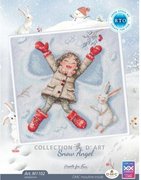 Snow Angel - Christmas Cross Stitch Kit