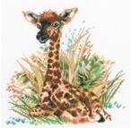 Little Giraffe - Cross Stitch Kit