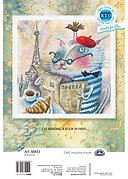Parisian Cat - Cross Stitch Kit