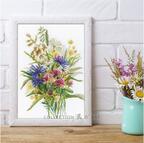 Charm Of Summer Herbs - Cross Stitch Kit