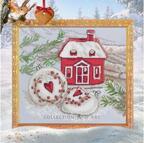 Gingerbread House - Cross Stitch Kit 