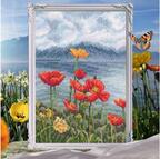 In The Moment - Lake - Cross Stitch Kit