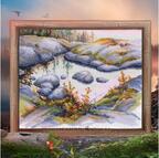 Stone Family - Cross Stitch Kit