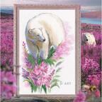 Polar Bear - Cross Stitch Kit